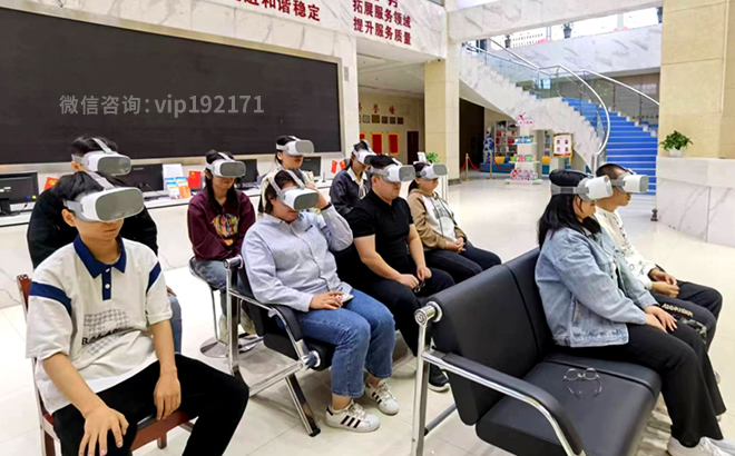 VR党建工作站交互式学习