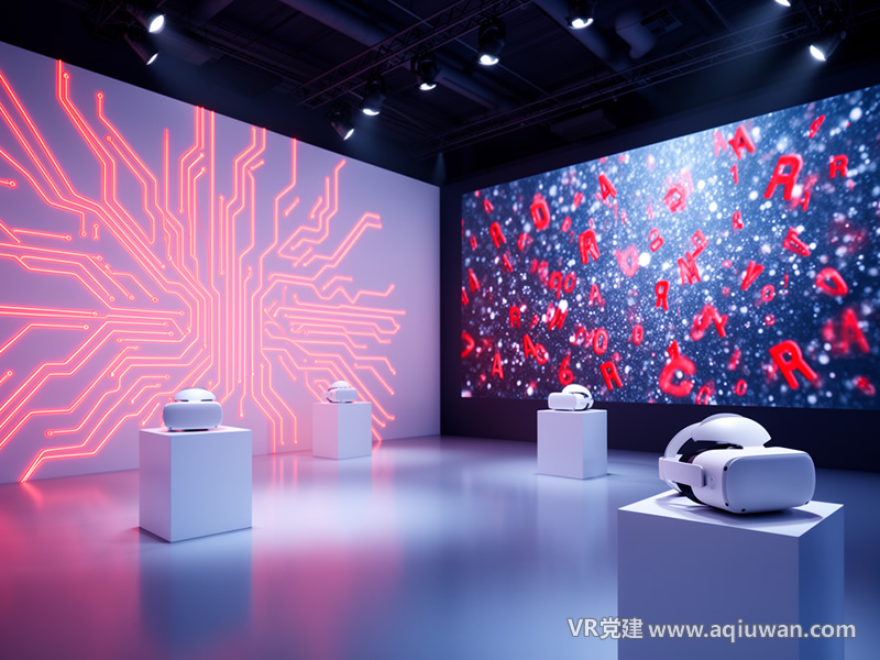 大数据产业园VR党建展厅综合全景 - VR党建网制作