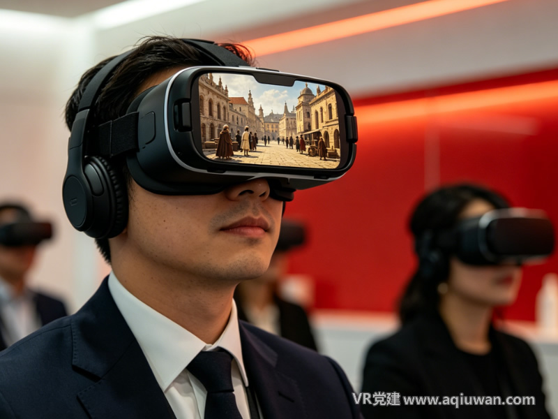 VR党建沉浸式红色主题体验近景